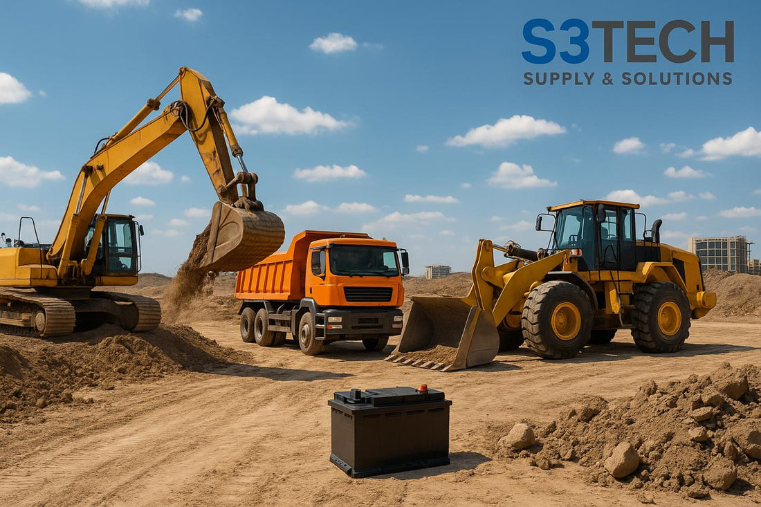 Why Big Trucks & Construction Machinery Need Strong Batteries — and Stronger Support