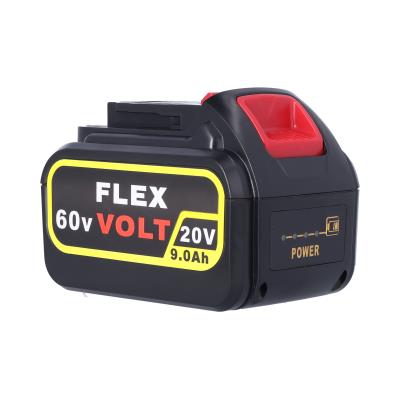 High-Performance 20V/60V 9.0Ah Lithium-Ion FLEXVOLT Battery for DEWALT Tools