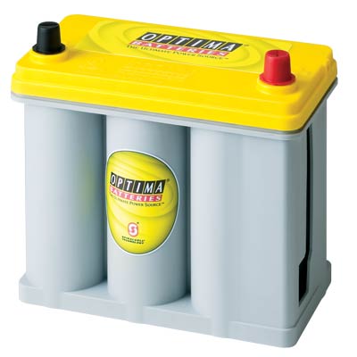 Optima Yellow Top AGM Car Battery Group 51R 450CCA High Performance Deep Cycle
